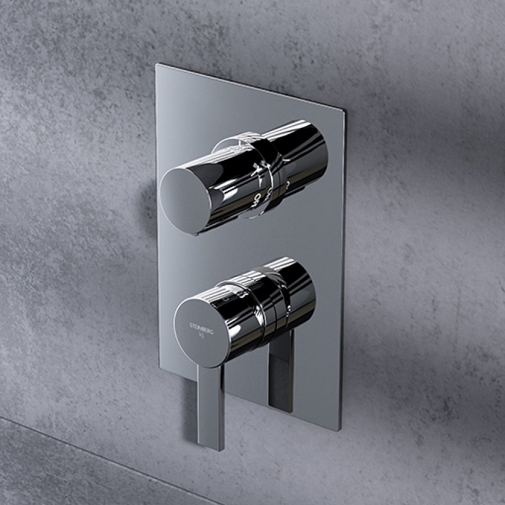 Inbouw bad/douche mengkraan met 3weg omsteller De Beste Kranen